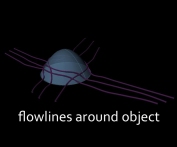 Flowlines around Object T