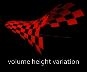 Responsive Surface - Volume Height Variation T